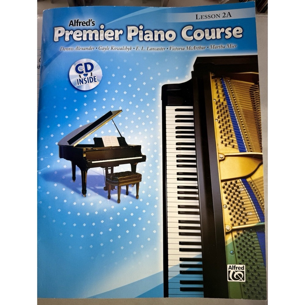 Premier Piano Course Lesson Book, Bk 2A  Paperback By Alexander, Dennis Preowned